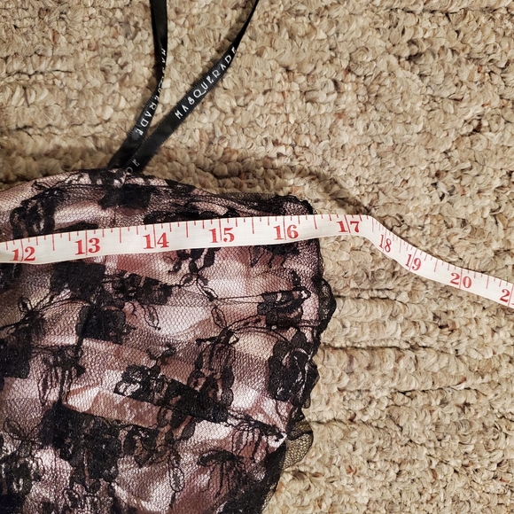 Masquerade Black and Pink Sequins Ruffle Dress - Picture 8 of 10